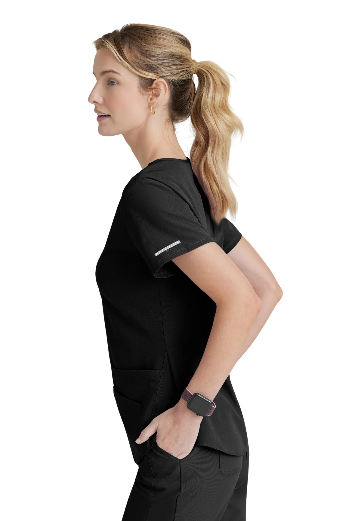 Skechers Breeze Blusa Medica Cuello V Mujer SK101 - Imagen 4