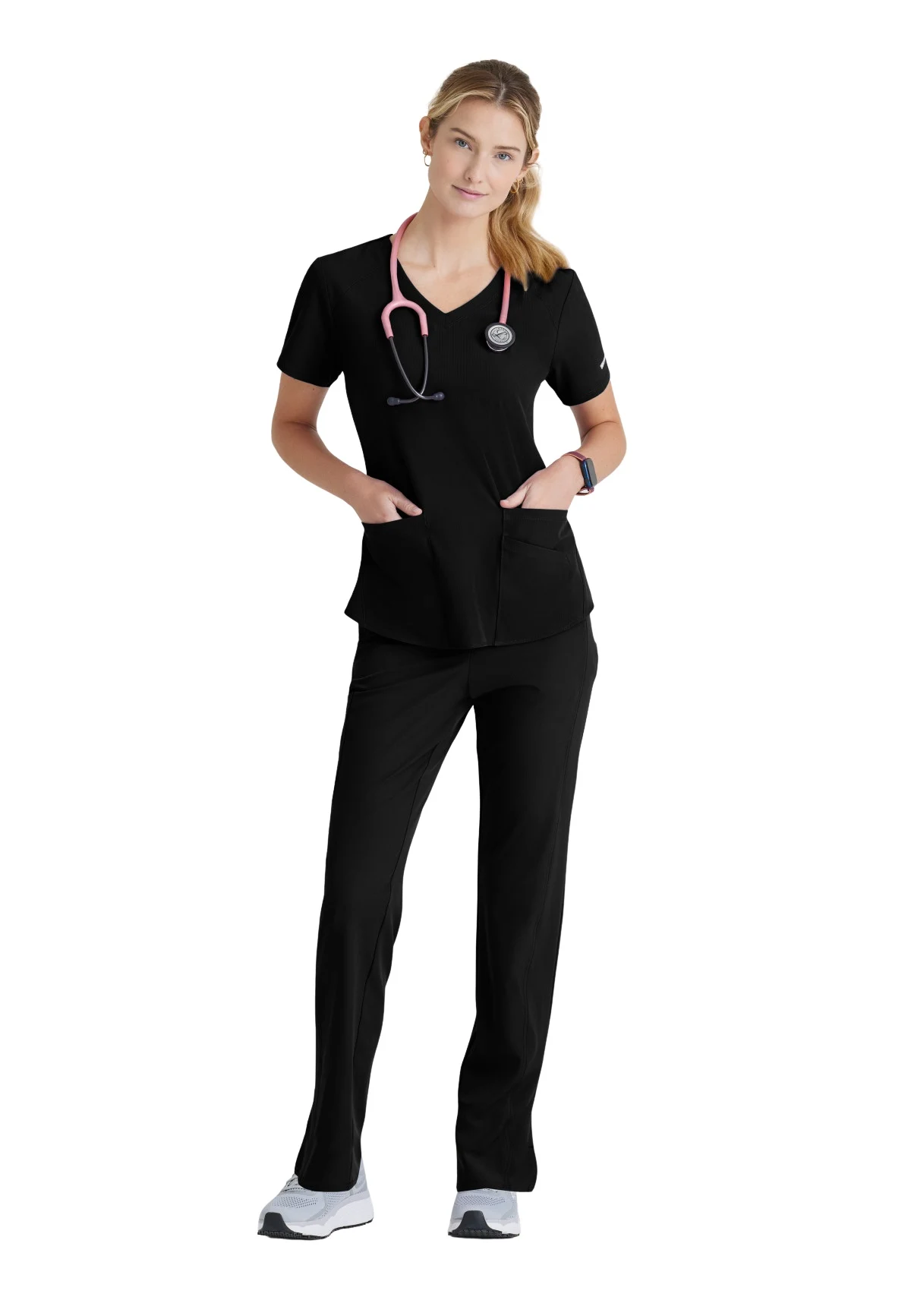 Skechers Breeze Blusa Medica Cuello V Mujer SK101 - Imagen 5