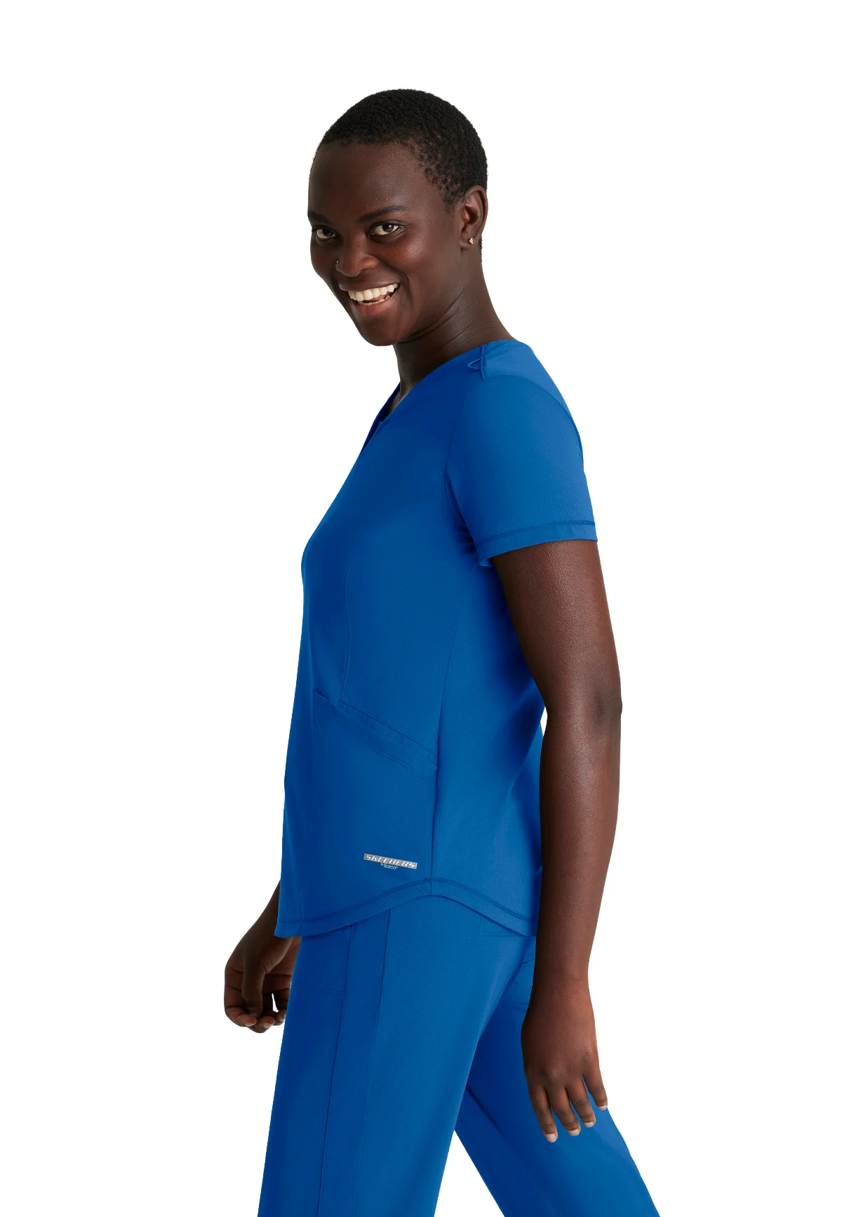 Skechers Slip-ins Blusa Médica Serene con Cuello en V y 3 Bolsillos Para Mujer SKT220 - Imagen 6