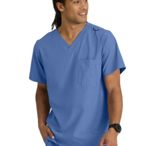 Skechers Camisa Médica Cuello V de hombre SK0112