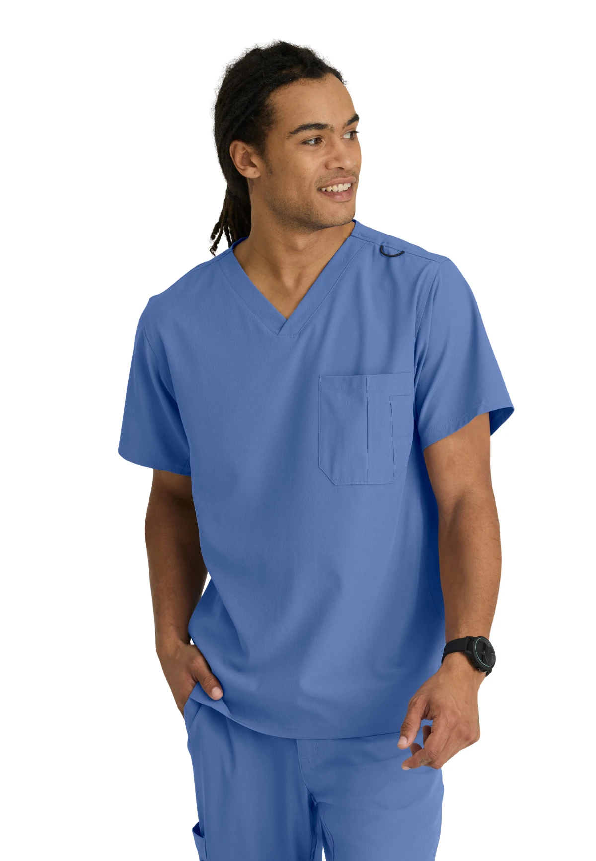 Skechers Camisa Médica Cuello V de hombre SK0112