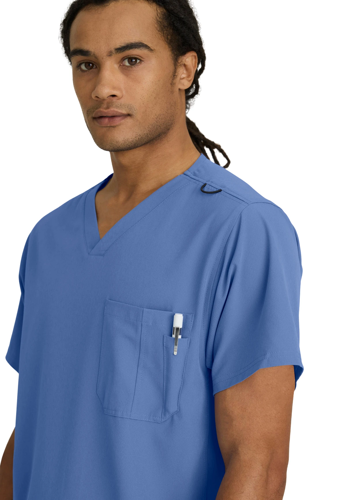 Skechers Camisa Médica Cuello V de hombre SK0112 - Imagen 4