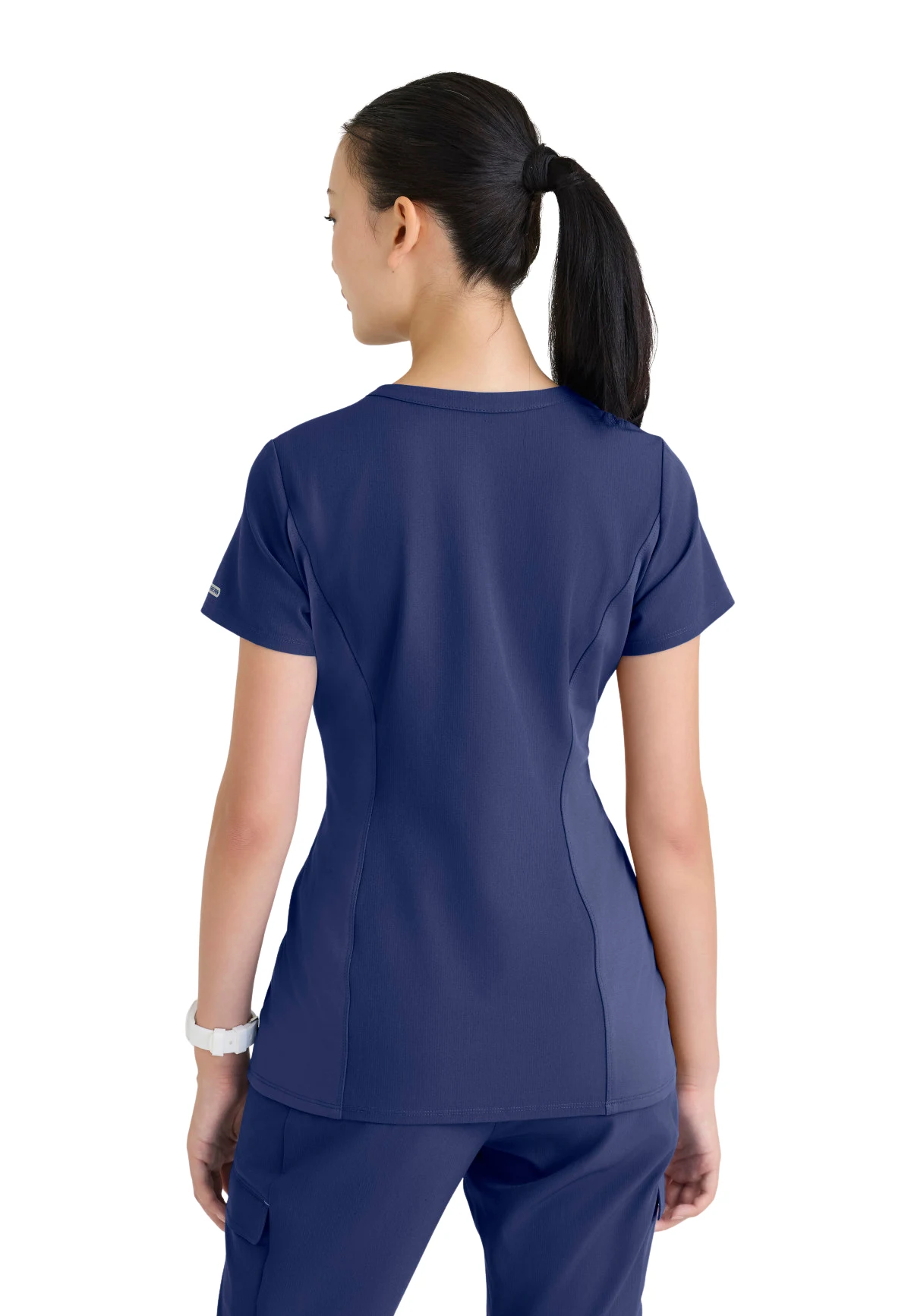 Skechers Reward Blusa médica 3 bolsillos cuello mandarín Para Mujer SKT312 - Imagen 5