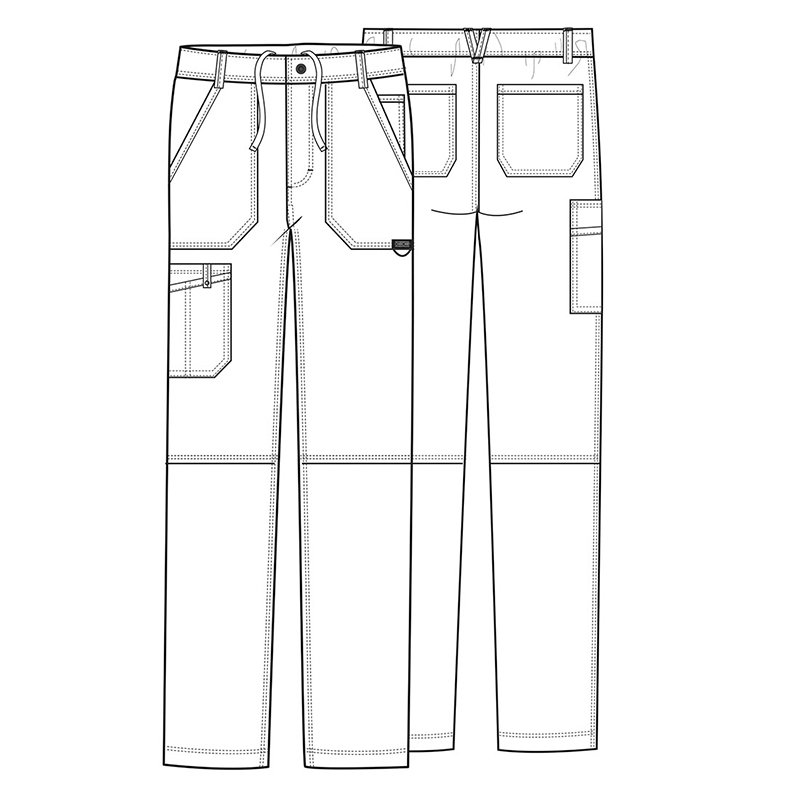 Cherokee Pantalón Médico Hombre WW140 - Imagen 3